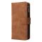  iPhone 14 Pro Fodral Flerfack Multifunktionell Brun