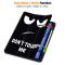  iPad Air 13 2026-2024 Tri-Fold Fodral Pennhållare Dont Touch Me