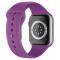 ColorPop Apple Watch 42/44/45/46/49 mm Silikon Armband (M/L) Lila