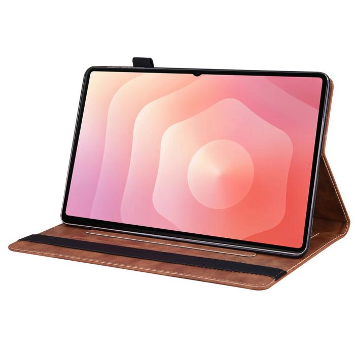 Bild 3,  Samsung Galaxy Tab S11 Ultra Fodral Med Frontficka Brun
