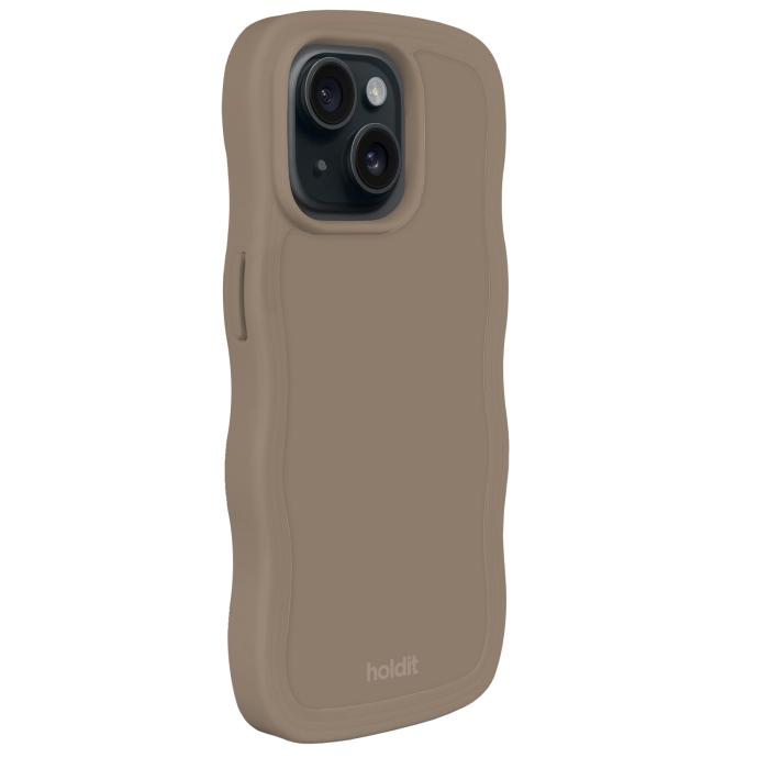 Bild 2, holdit holdit iPhone 15 Plus / 14 Plus Skal Wavy Mocha Brown