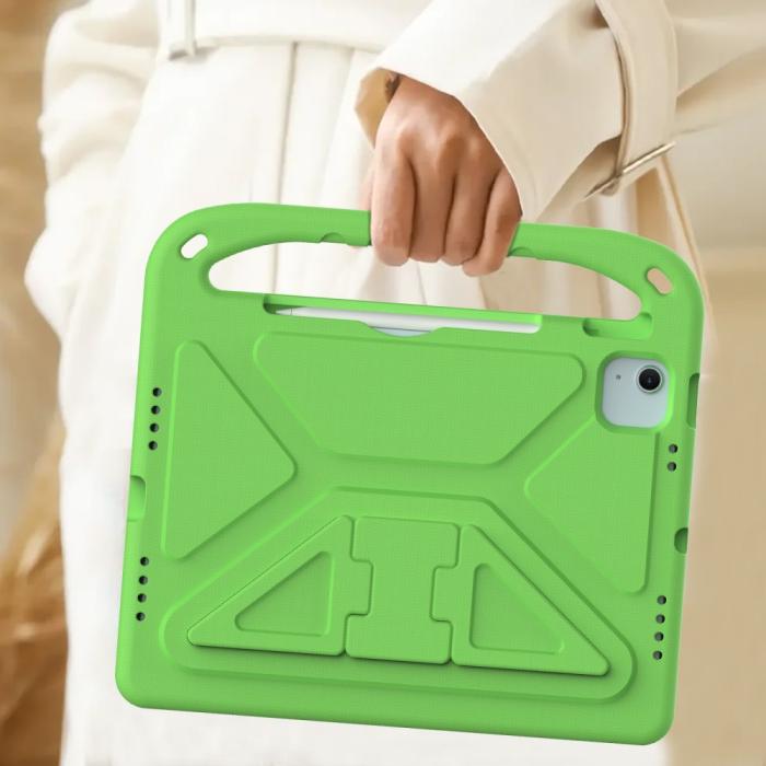 Bild 6,  iPad Pro 11 2025/2024/Air 11 2026-2024 Skal EVA Kickstand Grön