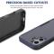  iPhone 16 Skal Extreme Shockproof Hybrid Mörk Blå