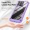  iPhone 15 Pro Max Skal Armor Shockproof Hybrid Lila
