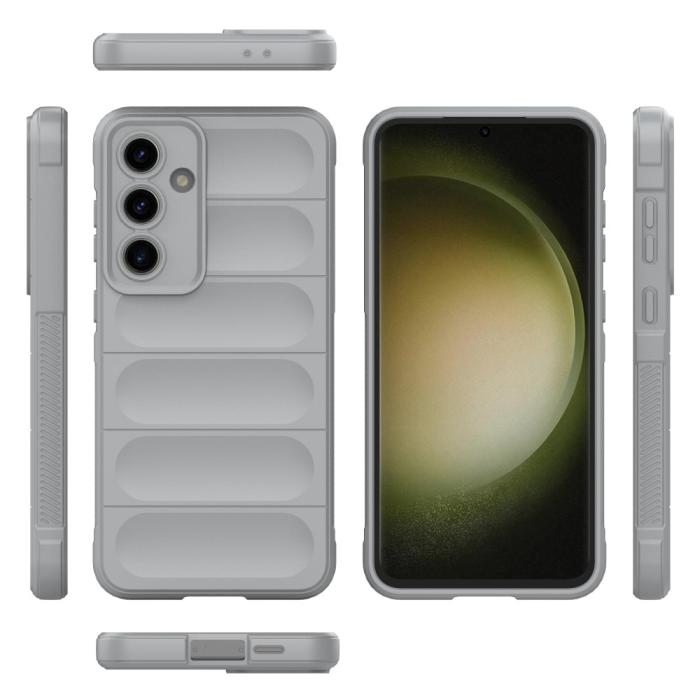 Bild 2,  Samsung Galaxy S24 FE Skal Magic Shield Ljus Grå