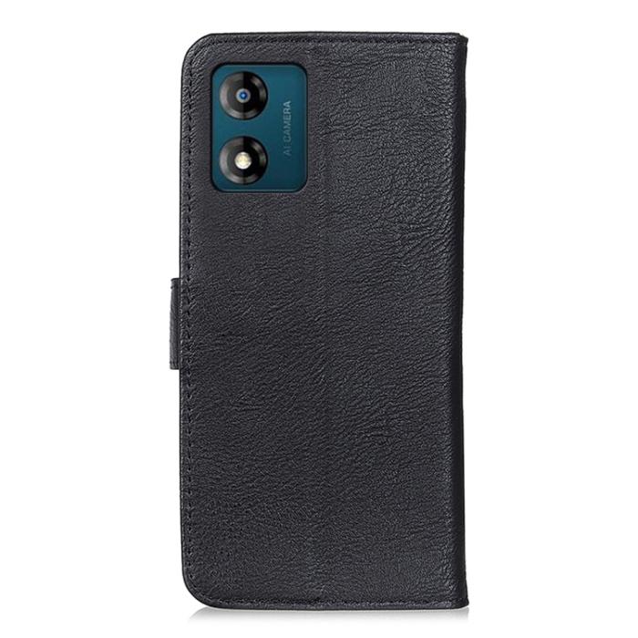 Bild 3, KHAZNEH KHAZNEH Motorola Moto E13 Fodral Läder Svart