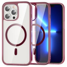 ColorPop ColorPop iPhone 13 Pro Skal CH MagSafe Transparent/R&ouml;d