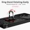  Samsung Galaxy S23 Ultra Skal Hybrid Ring CamShield Svart