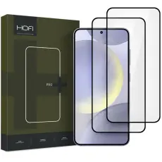 HOFI HOFI Galaxy S25 Plus 2-PACK Sk&auml;rmskydd Pro+ H&auml;rdat Glas Svart