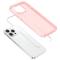  iPhone 15 Pro Skal Hybrid Dual-Color Rosa