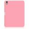  iPad Air 2026-2020 Fodral Tri-Fold Ljus Rosa