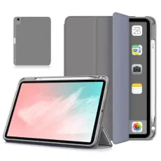  iPad Air 2026-2020 Fodral Tri-Fold Gr&aring;
