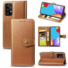  Samsung Galaxy A72 - Solid Pl&aring;nboksfodral - Brun