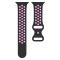 ColorPop Sportarmband Dual-Color Apple Watch 42/44/45/46/49 mm (M/L) Svart/Lila