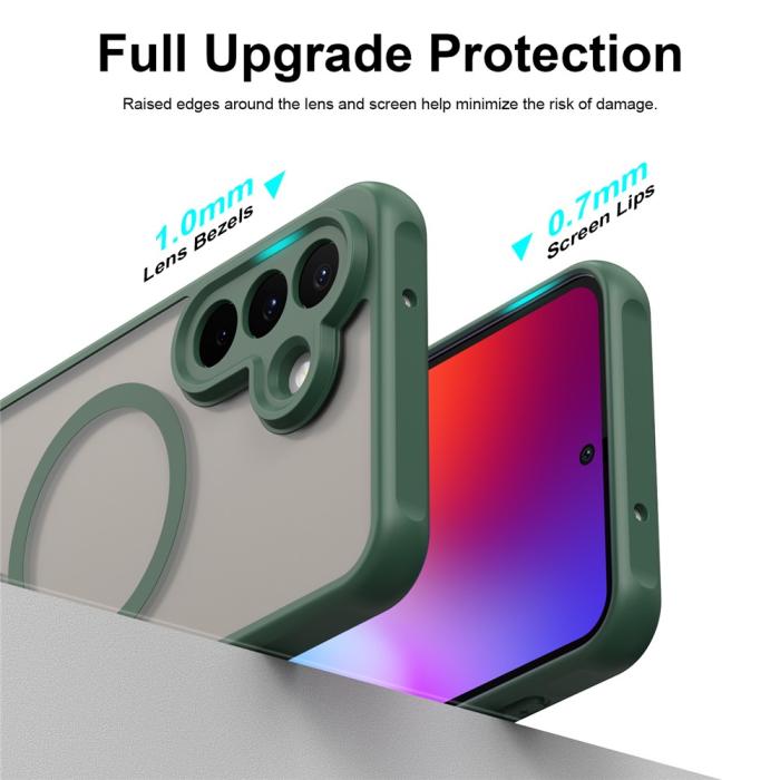 Bild 2,  Samsung Galaxy A27 5G Skal TPU Magsafe Matt Grön