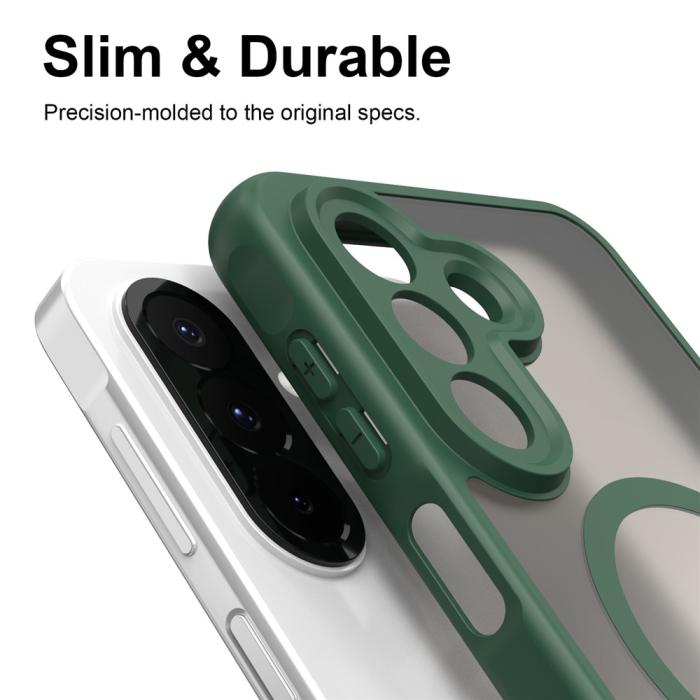 Bild 5,  Samsung Galaxy A27 5G Skal TPU Magsafe Matt Grön