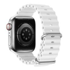 DUX DUCIS DUX DUCIS Apple Watch 38/40/41/42 mm mm Armband Wave Design Vit
