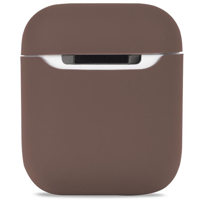 Bild 2, holdit holdit AirPods 1/2 Skal Silikon Nygård Dark Brown