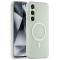 Samsung Galaxy S24 FE Skal MagSafe Slim Matt Vit
