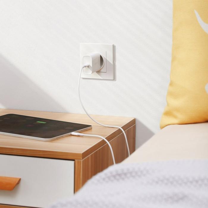 Bild 3, UGREEN Ugreen 30W USB-C QC PD Snabbladdare Väggladdare Vit