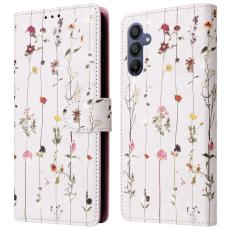  Samsung Galaxy A16 Fodral RFID Sm&aring; Blommor
