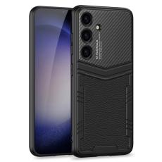 GKK GKK Galaxy S24 Plus Skal Hybrid L&auml;der Litchi