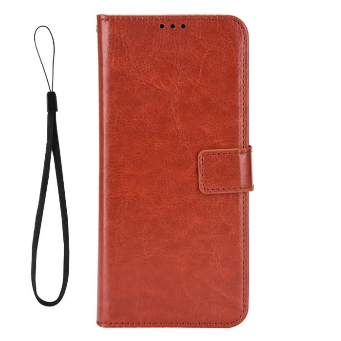 Bild 3,  Nothing Phone 3a Lite Fodral Crazy Horse Läder Brun