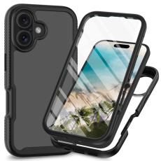  iPhone 16 Skal 360 Hybrid Defense Svart