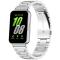  Samsung Galaxy Watch Fit 3 Klockarmband Rostfritt Stål Silver
