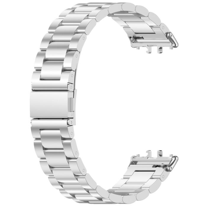 Bild 2,  Samsung Galaxy Watch Fit 3 Klockarmband Rostfritt Stål Silver