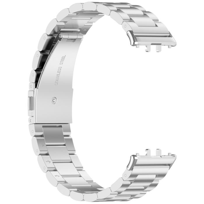 Bild 3,  Samsung Galaxy Watch Fit 3 Klockarmband Rostfritt Stål Silver