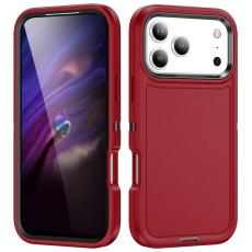  iPhone 17 Pro Max Skal Extreme Shockproof Hybrid R&ouml;d