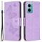  Xiaomi Redmi 10 5G Fodral Butterfly Lila
