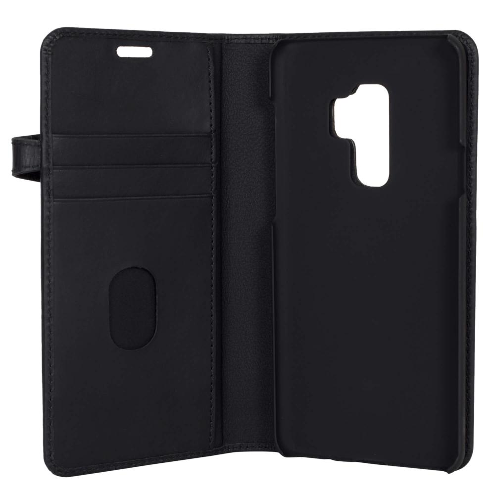 Buffalo Buffalo Samsung Galaxy S9 Plus Fodral 2in1 Äkta Läder Svart