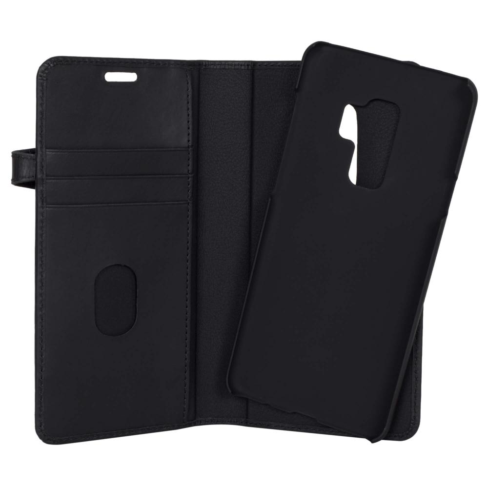 Buffalo Buffalo Samsung Galaxy S9 Plus Fodral 2in1 Äkta Läder Svart