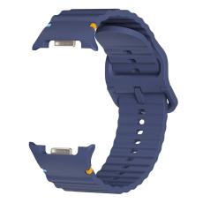 KALEBOL KALEBOL Galaxy Watch 8 46/44/40 mm Armband Wave M&ouml;rk Bl&aring;