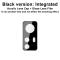 IMAK IMAK Xiaomi 12 Linsskydd Härdat Glas Svart