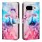  Google Pixel 10a Fodral Marmor Rosa / Lila