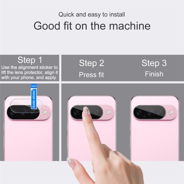 Bild 4, IMAK IMAK Google Pixel 10 Linsskydd Härdat Glas