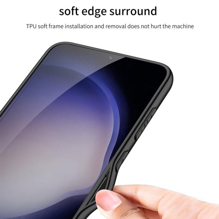 Bild 4, GKK GKK Galaxy S24 Plus Skal Hybrid Läder Phyton