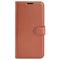  Google Pixel 8A Litchi Läder Fodral Brun