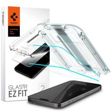 Spigen Spigen iPhone 15 Pro 2-PACK GLAS.tR "Ez Fit" Sk&auml;rmskydd