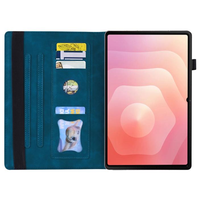 Bild 2,  Samsung Galaxy Tab S11 Ultra Fodral Med Frontficka Blå