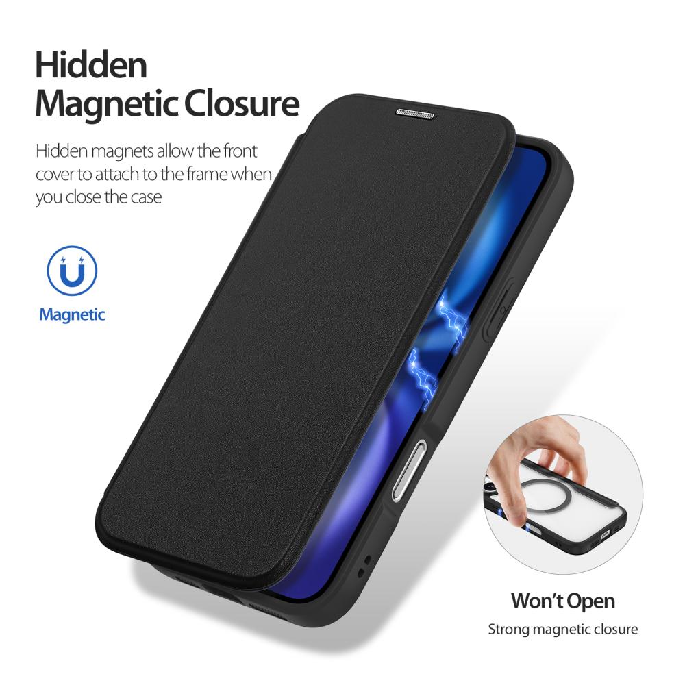 DUX DUCIS DUX DUCIS iPhone 17 Fodral MagSafe Skin X Pro Svart