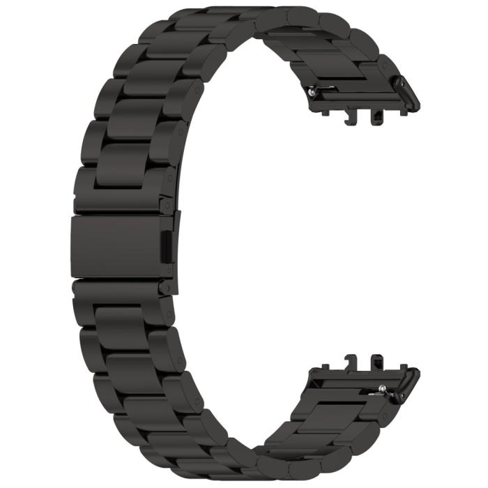 Bild 2,  Samsung Galaxy Watch Fit 3 Klockarmband Rostfritt Stål Svart