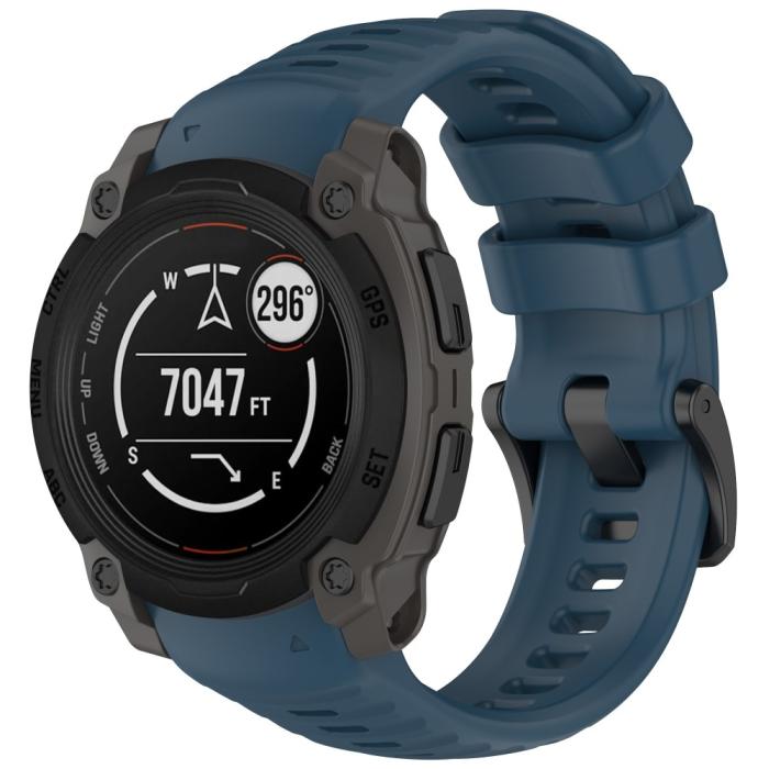 Bild 5,  Garmin Instinct E 40 mm Klockarmband Silikon Blå