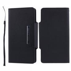  iPhone 13 - 2in1 L&auml;der Magnet Fodral / Skal - Svart