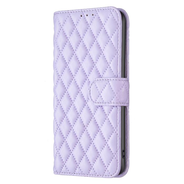 Bild 5,  Motorola Moto G55 5G Fodral Diamond Läder Lila