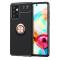  Samsung Galaxy A72 - Ring Skal - Svart/Roséguld