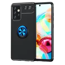  Samsung Galaxy A72 - Ring Skal - Svart/Bl&aring;